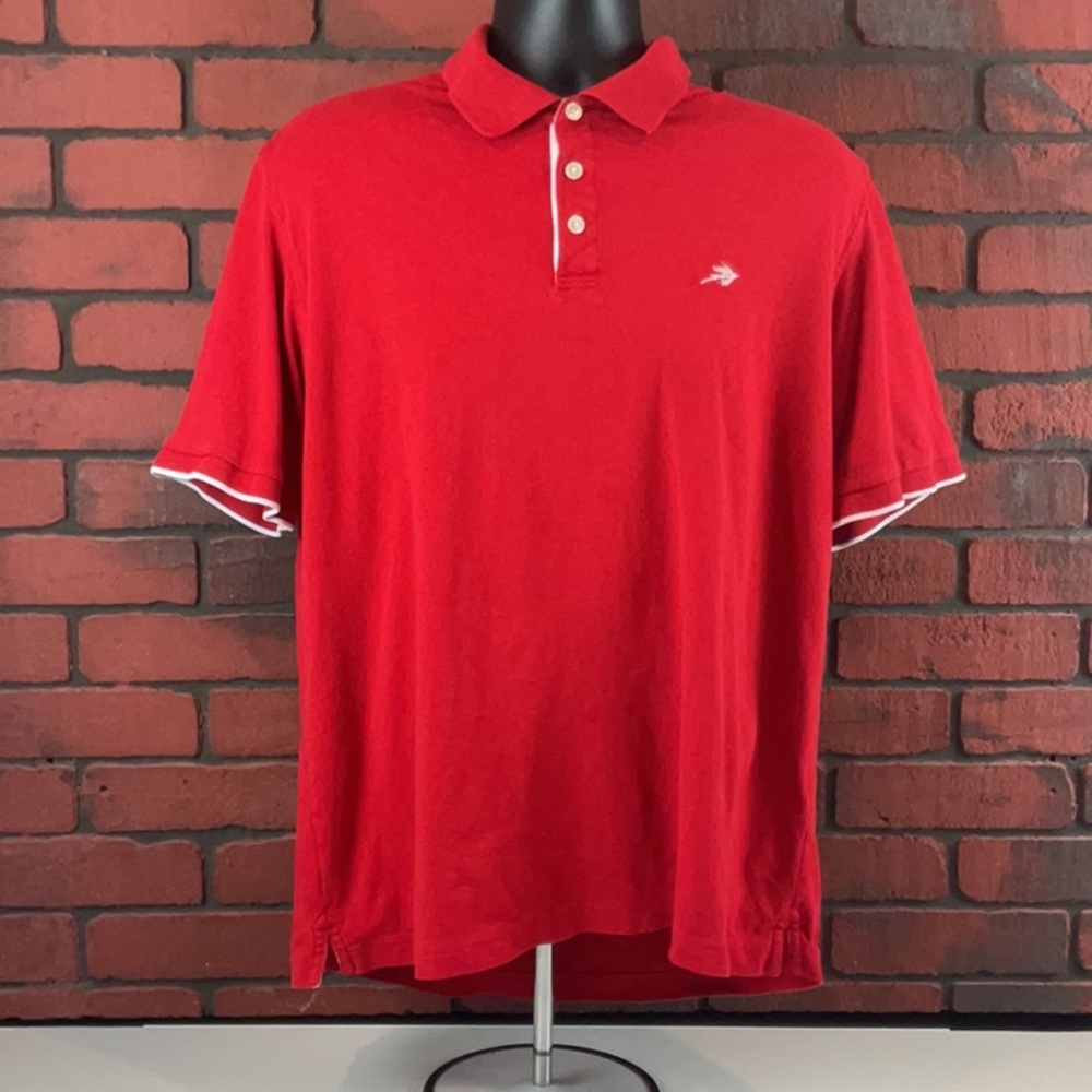 Orvis Polo Shirt Mens XL Red